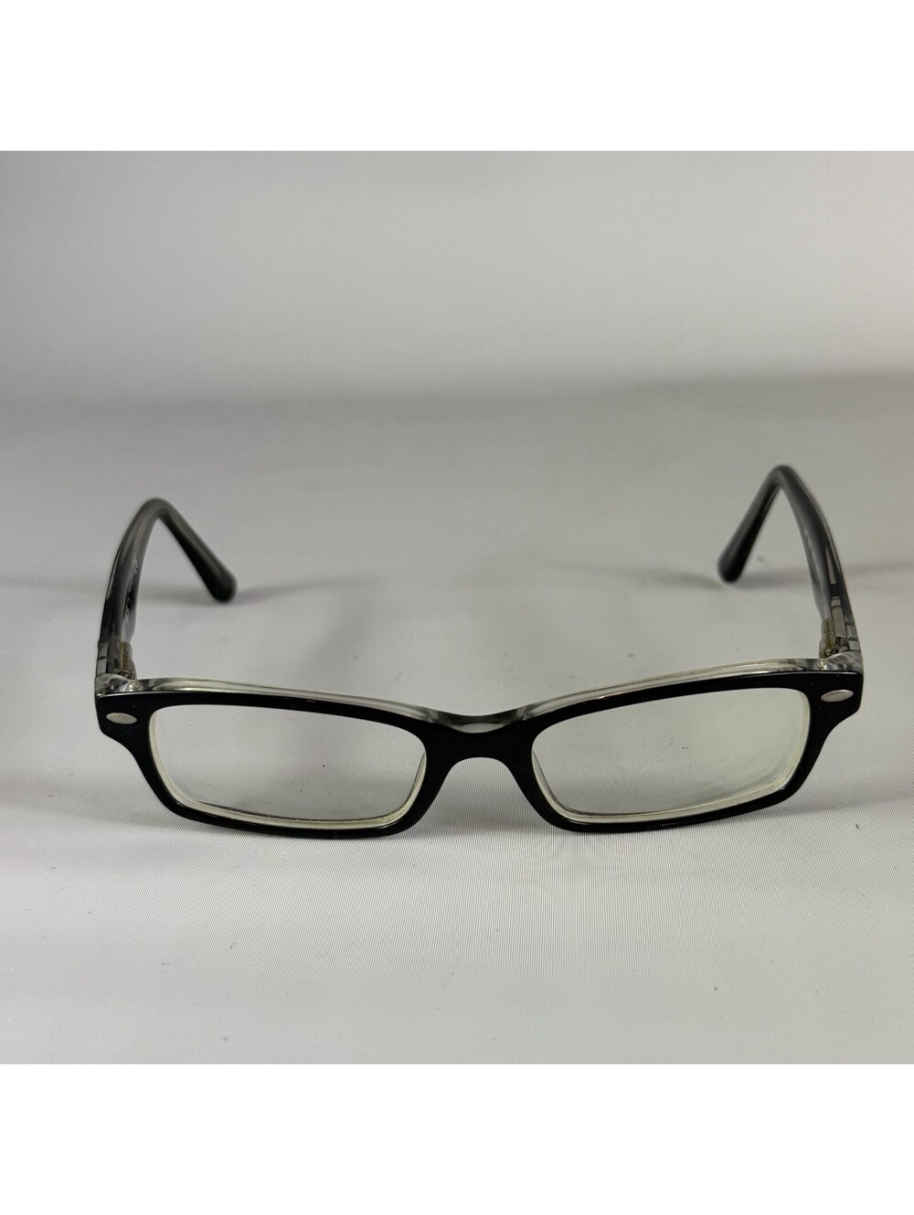 Ray-Ban Eyeglasses RB1530 3529 Glossy Black/Clear Crystal 48-16-130 Frames ONLY